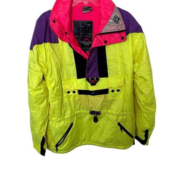 Vintage Mountain Goat color block 90’s ski jacket Y2K size M retro snow jacket - Picture 16 of 16